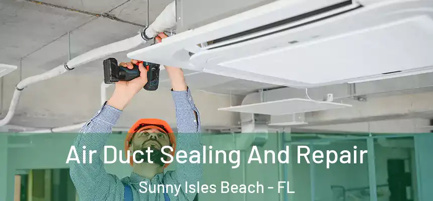 Air Duct Sealing And Repair Sunny Isles Beach - FL