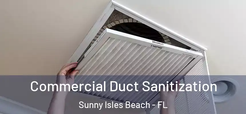 Commercial Duct Sanitization Sunny Isles Beach - FL
