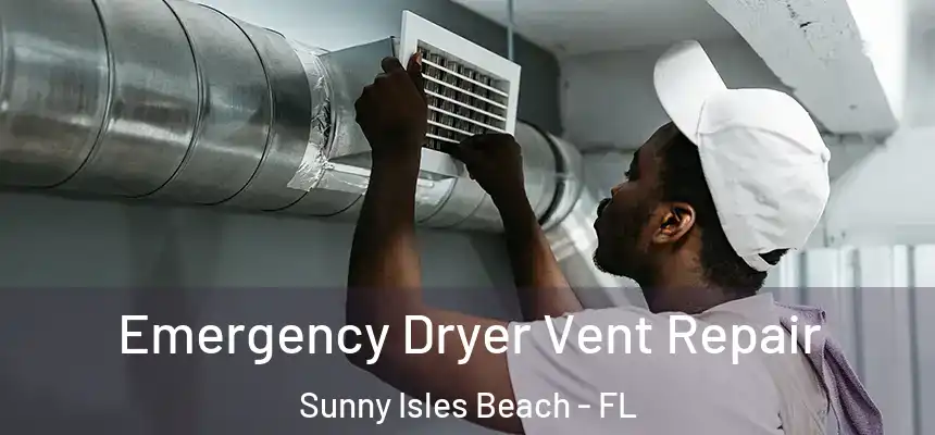 Emergency Dryer Vent Repair Sunny Isles Beach - FL