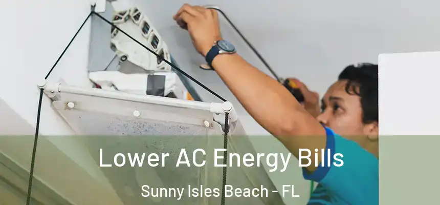 Lower AC Energy Bills Sunny Isles Beach - FL